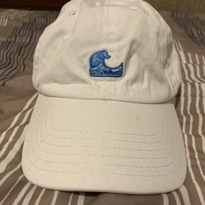 White Wave Forever 21 Cap
